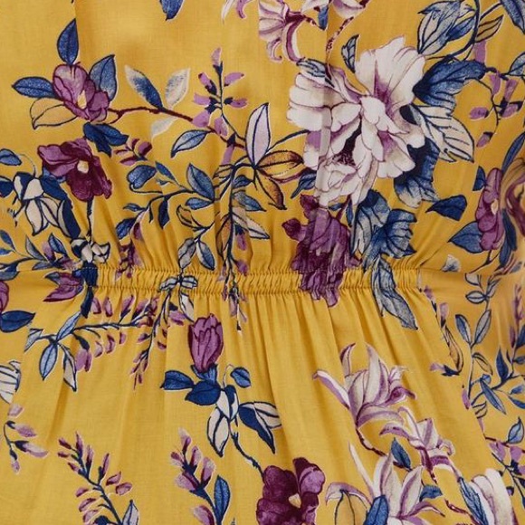 SOLD SOLD Torrid Fit And Flare Challis Button-Front Top - Picture 3 of 6